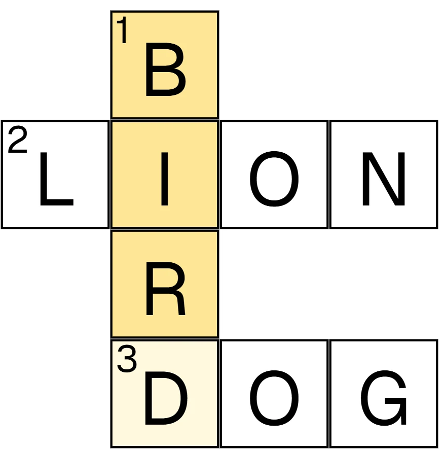 Thai Vocabulary Reading Crosswords
